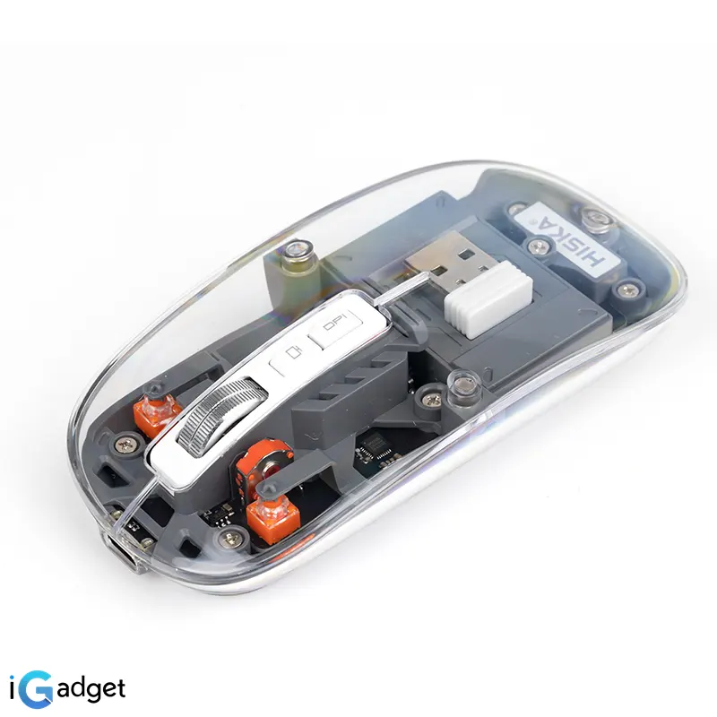 ماوس بی سیم هیسکا مدل HX-MO155 — تصویر ۳