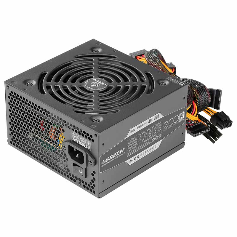GREEN GP400A-ECO Rev3.1 منبع تغذیه گرین مدل