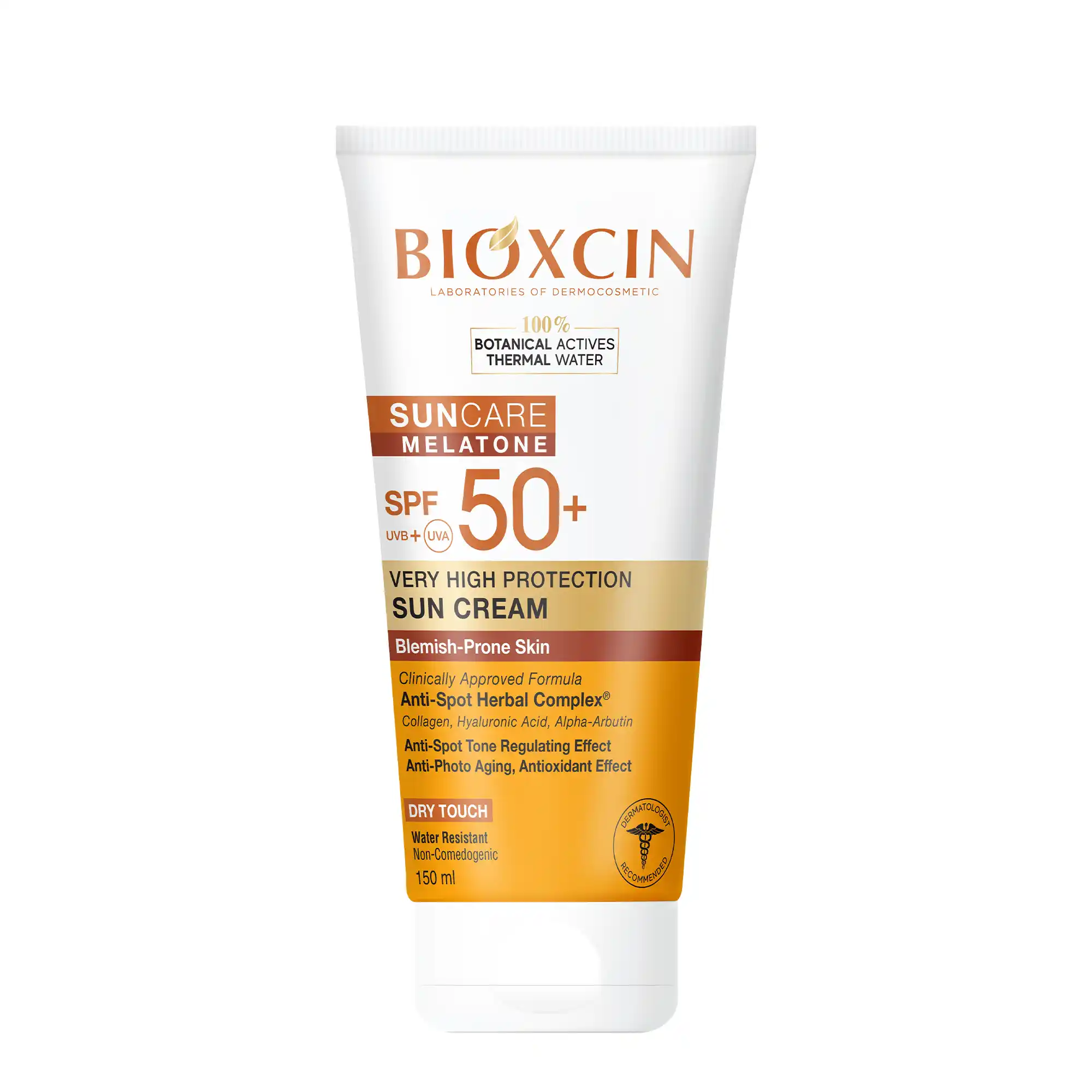 ضد آفتاب ضد لک بی رنگ بیوکسین Bioxcin حجم 150 میل — تصویر ۲