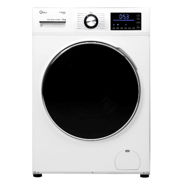 ماشین لباسشویی 9 کیلویی جی‌پلاس مدل GWM-K945W