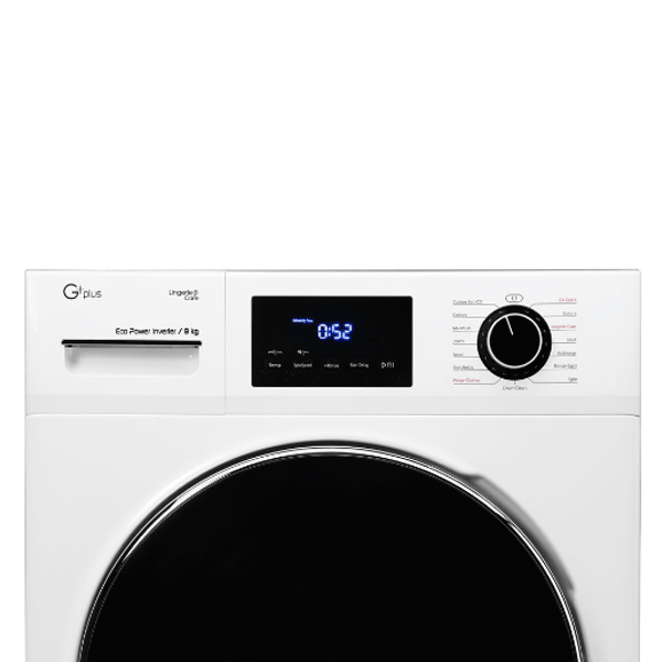 ماشین لباسشویی 8 کیلویی جی‌پلاس مدل GWM-K844W — تصویر ۵