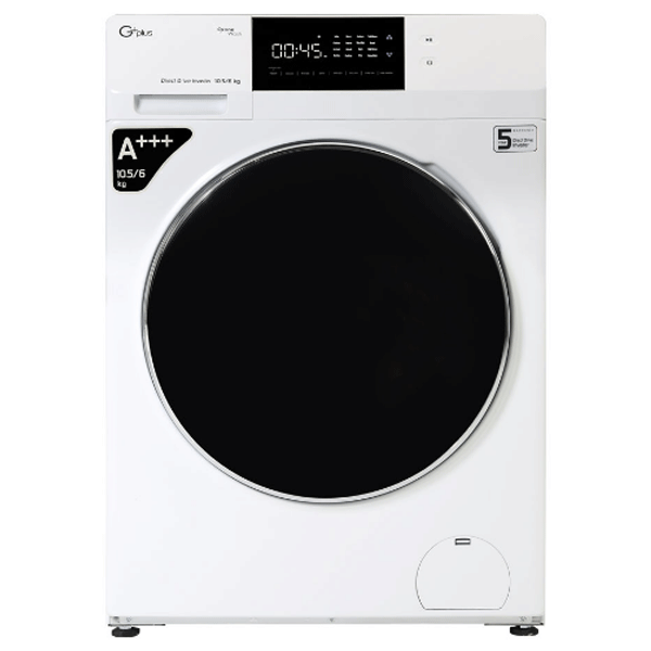 ماشین لباسشویی 10.5 کیلویی جی‌پلاس مدل GWM-KD1049W