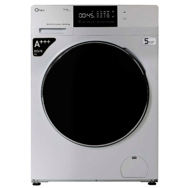 ماشین لباسشویی 10.5 کیلویی جی‌پلاس مدل GWM-KD1049S