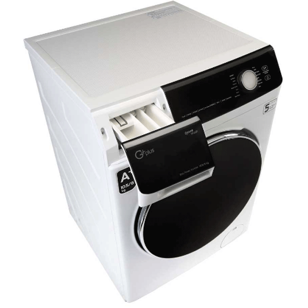 ماشین لباسشویی 10.5 کیلویی جیپلاس مدل GWM-KD1048W — تصویر ۴