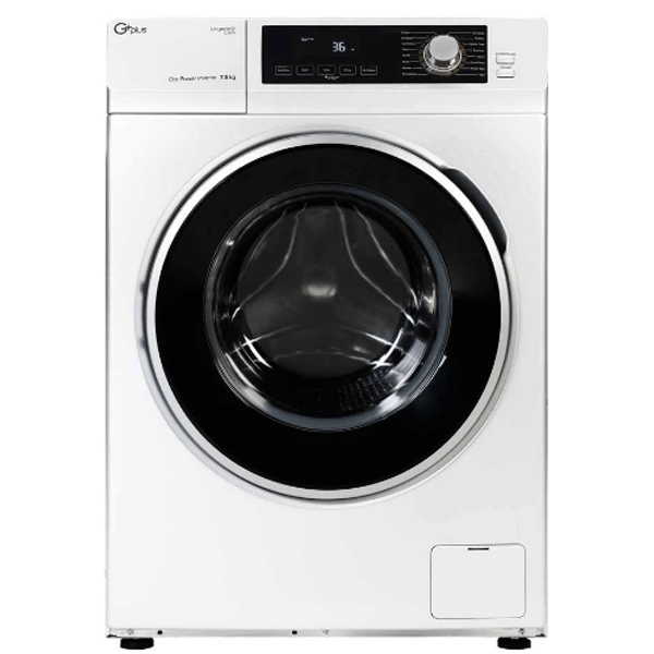 ماشین لباسشویی 7.5 کیلویی جی‌پلاس مدل GWM-K723W