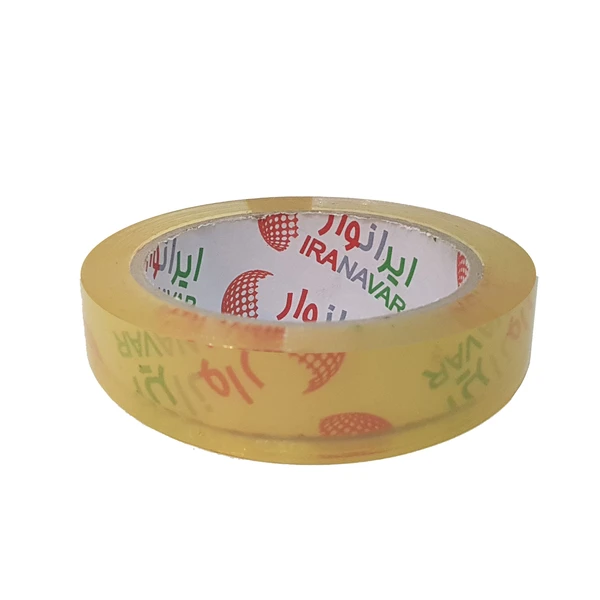 نوار چسب 2/5 سانتی کارتنی برش‌خورده تاپ رول — تصویر ۲