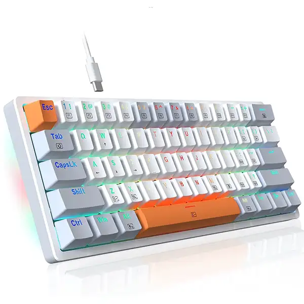 کیبورد باسیم گیمینگ ردراگون Redragon Akali K642 WGO RGB