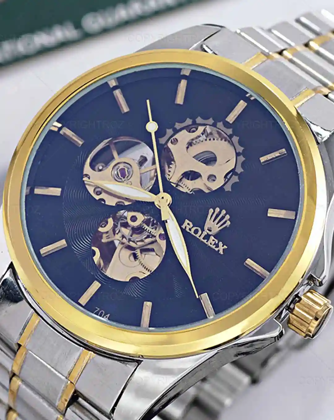 ساعت مچی اتوماتیک رولکس اسکلتون مدل 1469 — تصویر ۳