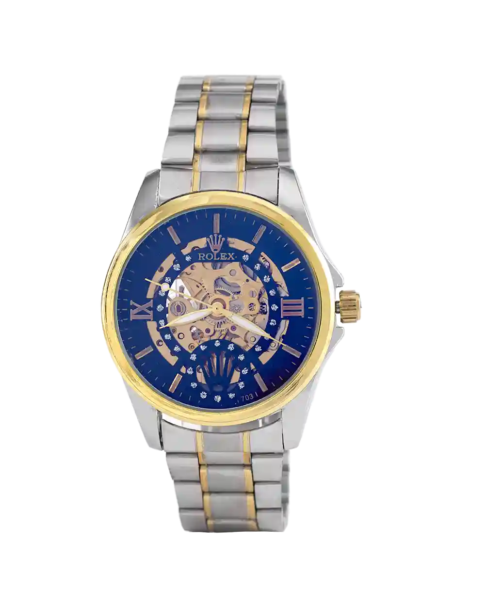 ساعت مچی اتوماتیک رولکس ROLEX طرح اسکلتون مدل 1468