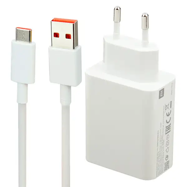 شارژر اورجینال شیائومی Poco X3 به همراه کابل تایپ سی سر جعبه ثانیه شمار Xiaomi Poco X3 Pro QC3 PD 33W