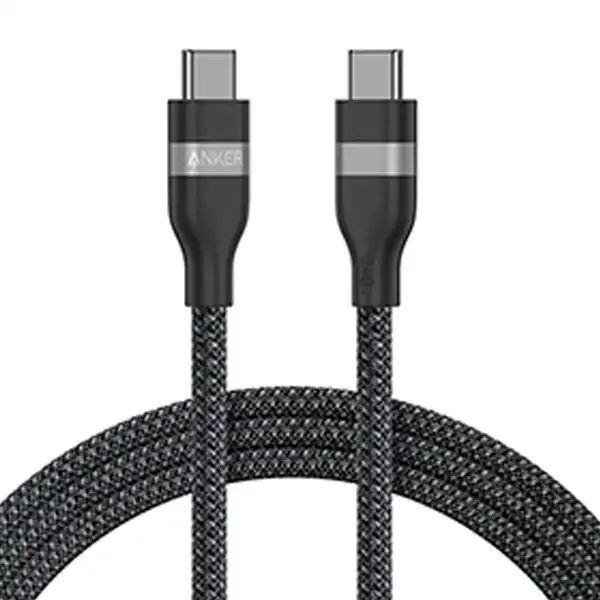 کابل تبدیل USB-C به USB-C انکر مدل A82E2 طول 0.9 متر با توان 240 وات — تصویر ۲