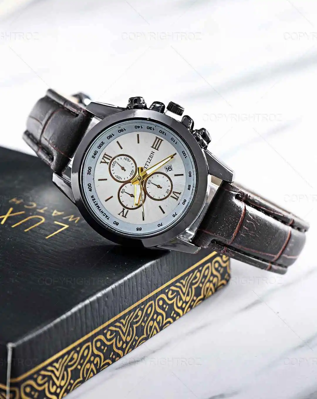 ساعت مچی زنانه سیتیزن CITIZEN طرح 3 موتوره مدل 1360 — تصویر ۸