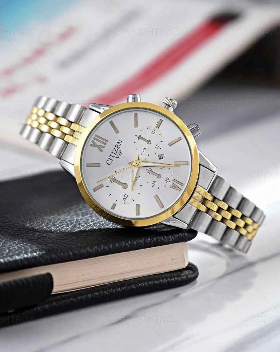 ساعت مچی زنانه سیتیزن CITIZEN طرح VIP مدل 1357 — تصویر ۵