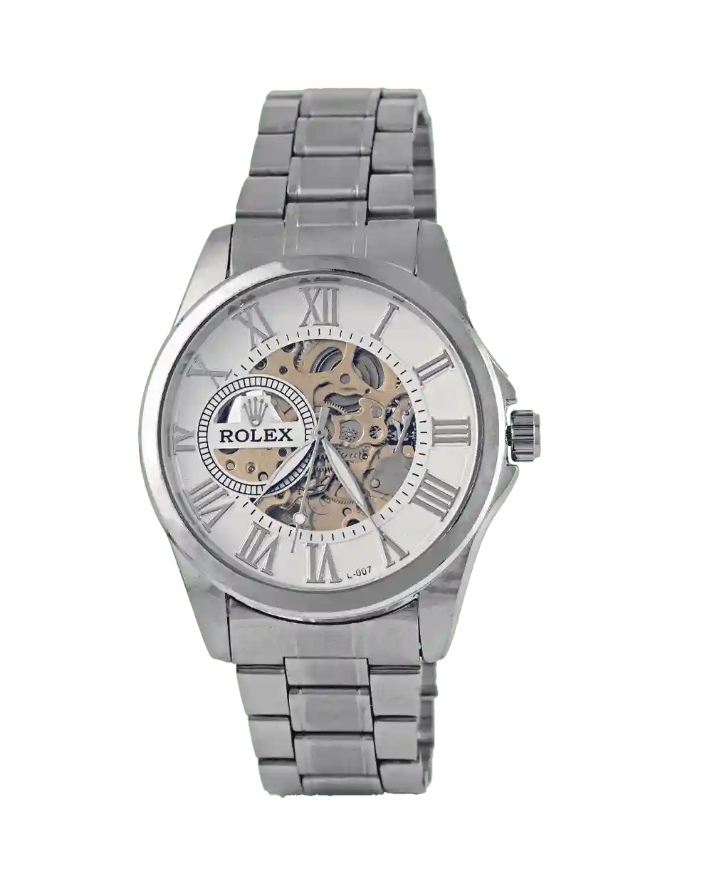 ساعت مچی اتوماتیک و کوکی رولکس ROLEX طرح اسکلتون مدل 1348