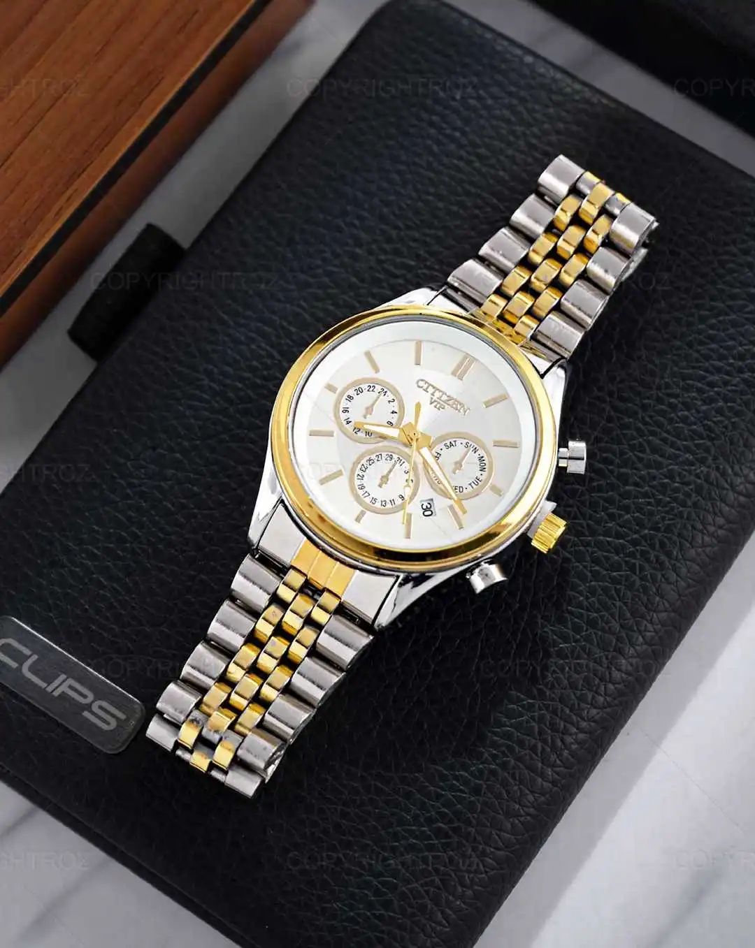 ساعت مچی زنانه سیتیزن CITIZEN طرح VIP مدل 1338 — تصویر ۵
