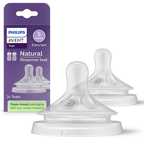 سرشیشه philips شماره 5 avent نچرال