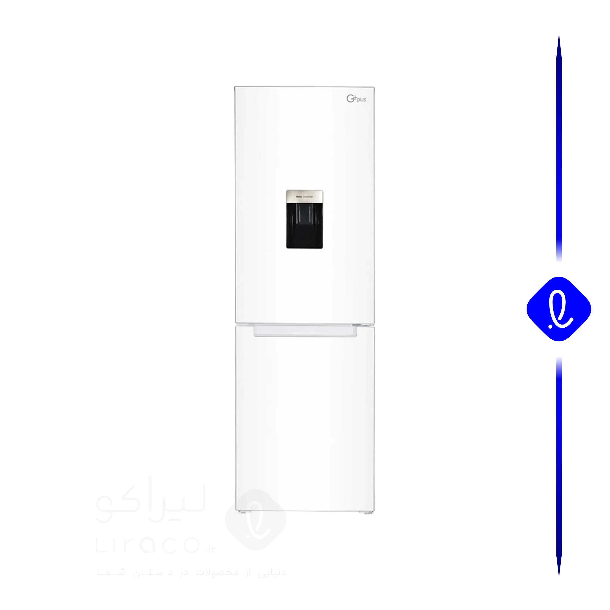 یخچال فریزر جی پلاس مدل GRF-P3119w سفید