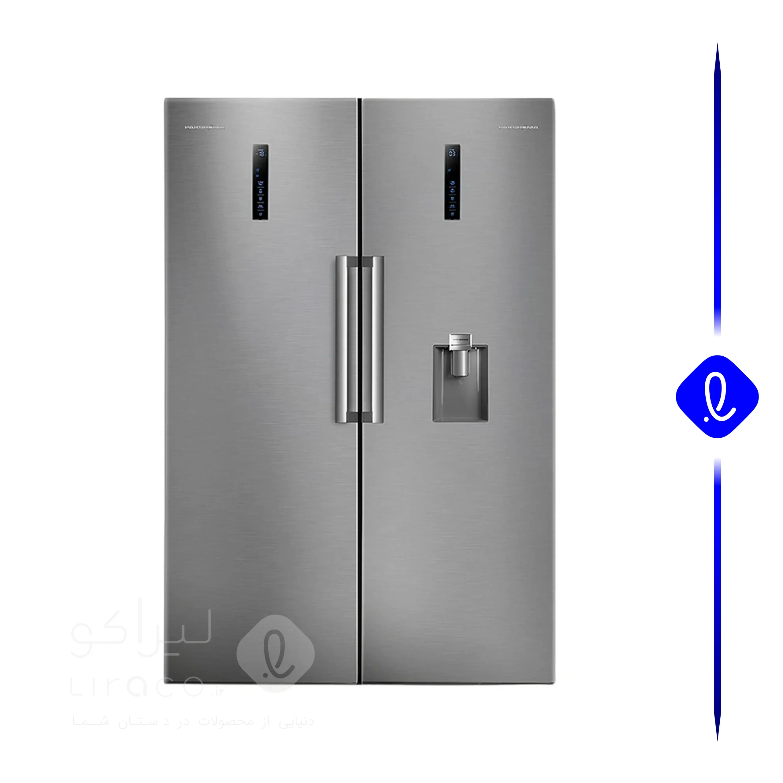 یخچال فریزرپاکشوما دوقلو مدل RTRA RTFA901 ix رنگ اینوکس