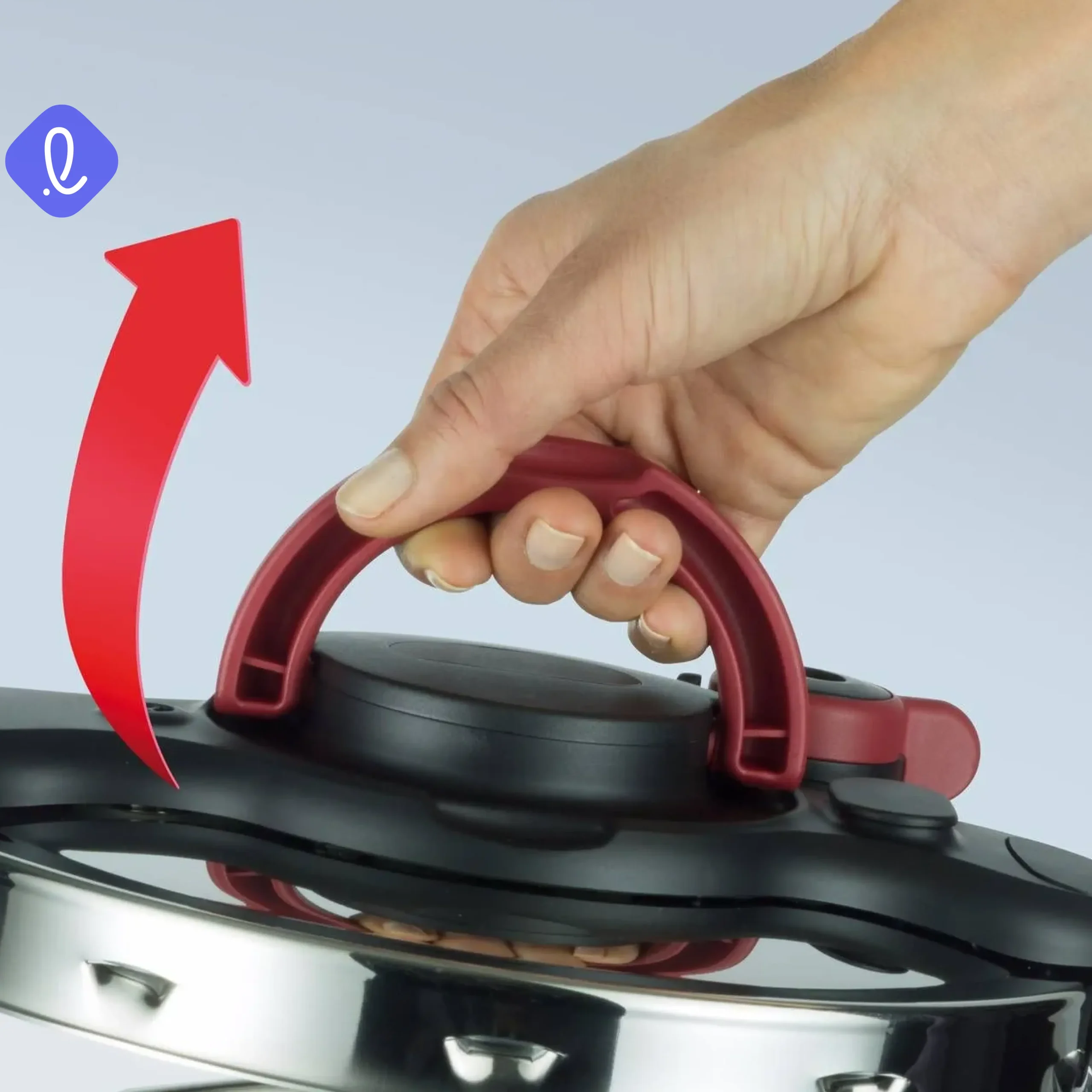 زودپز تفال مدل ClipsoMinut’ Perfect گنجایش ۶ لیتر مدل P4620768 — تصویر ۶