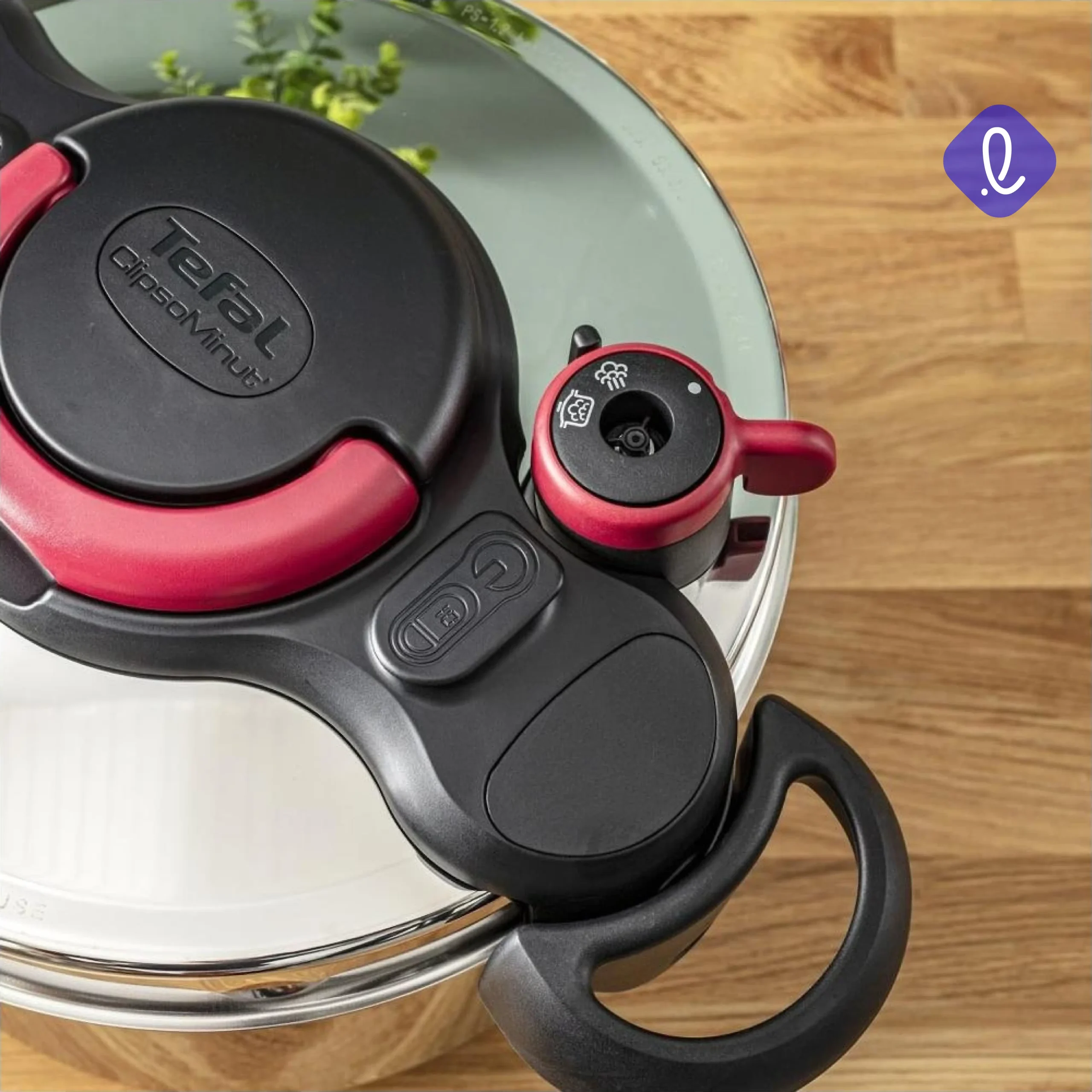زودپز تفال مدل ClipsoMinut’ Perfect گنجایش ۶ لیتر مدل P4620768 — تصویر ۵