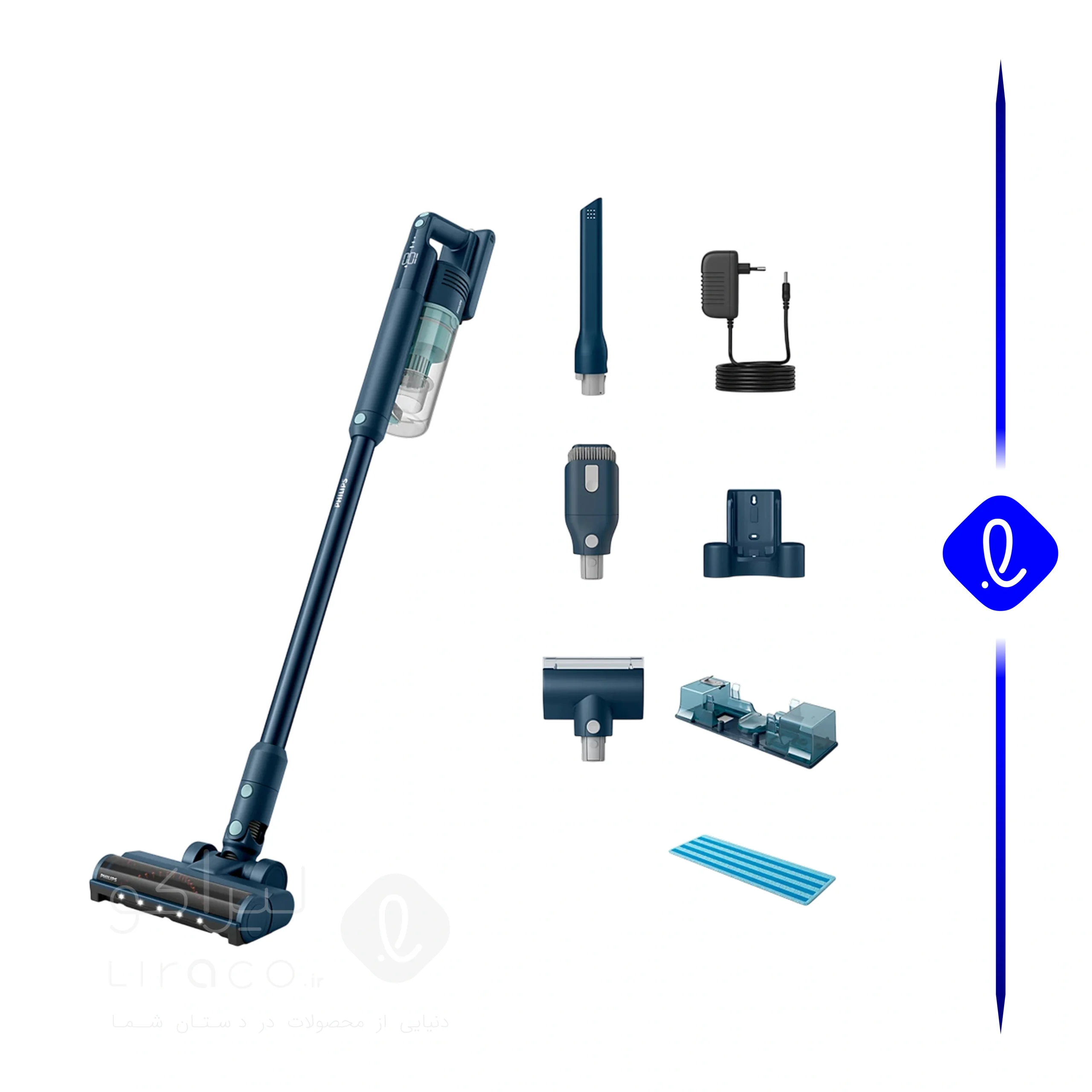 جاروشارژی فیلیپس مدل XC5041 — تصویر ۲