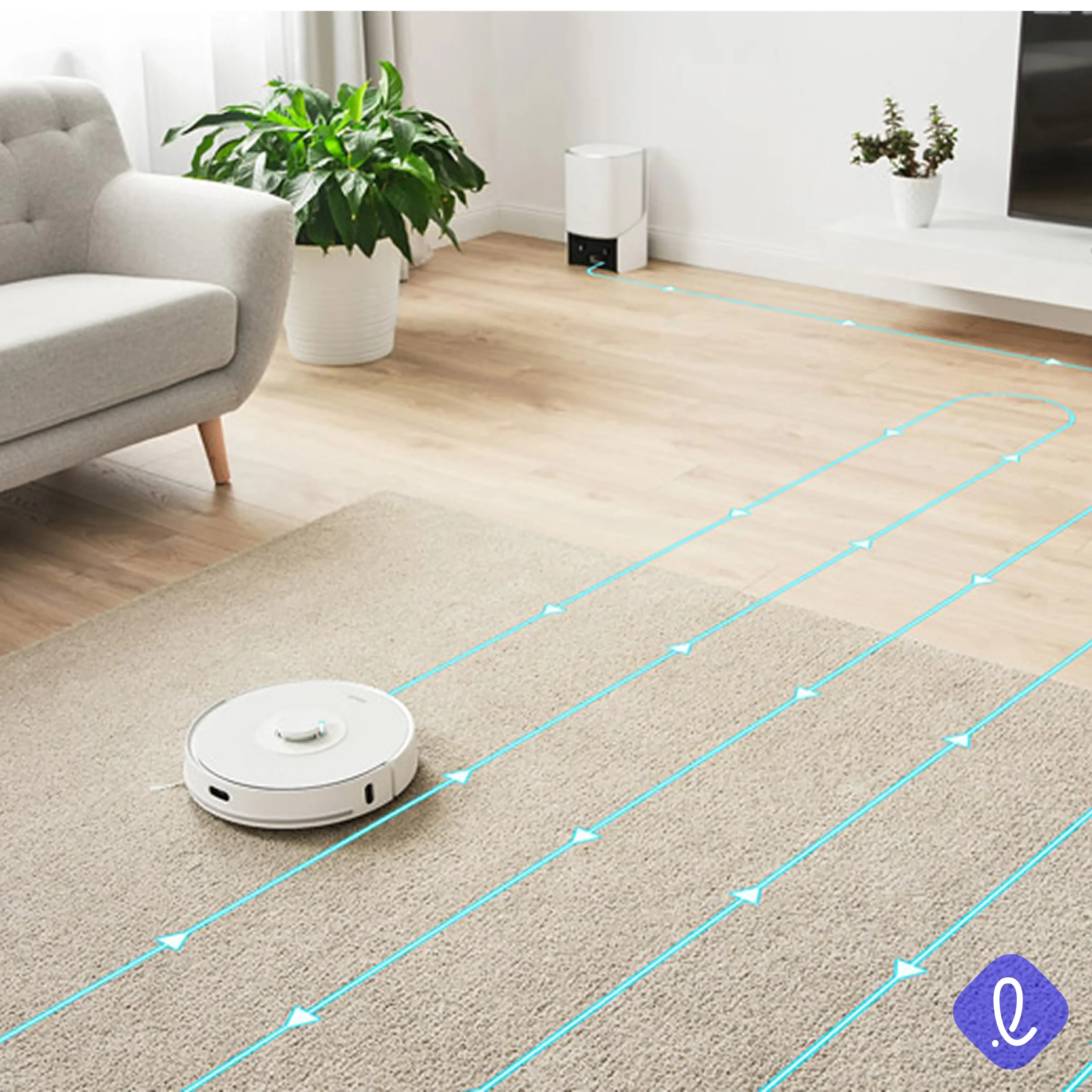 جاروبرقی رباتیک سنکور مدل SRV9385wh — تصویر ۶