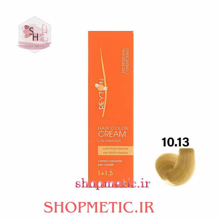 رنگ مو ریتون Reyton سری فوق روشن شماره 10.13 بلوند بسیار روشن بژ