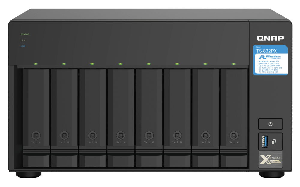 QNAP TS-832PX NAS Storage