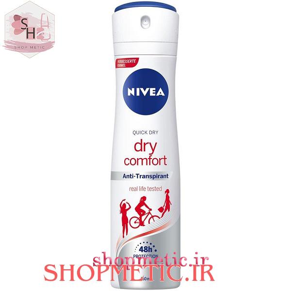 اسپری ضد تعریق زنانه نیوا مدل dry comfort