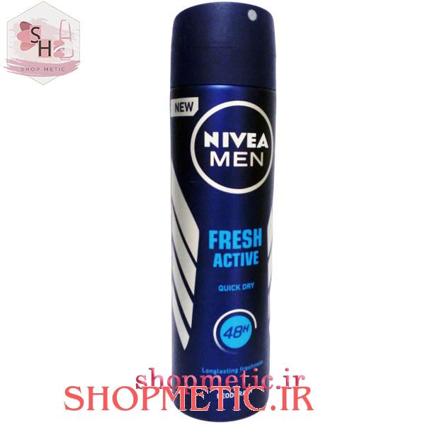اسپری مردانه نیوا مدل Fresh Active حجم 150 میلی لیتر