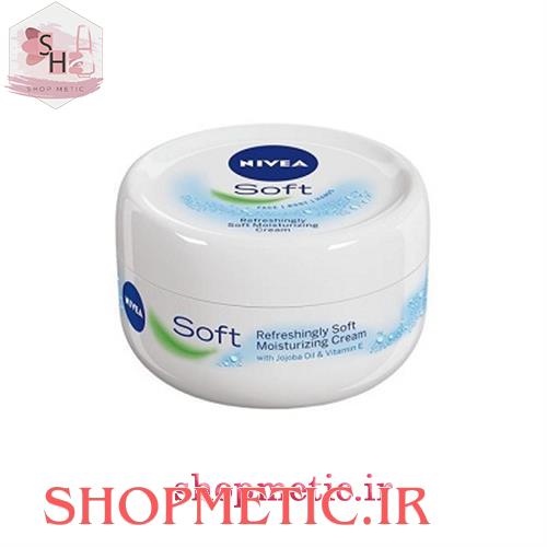 کرم مرطوب کننده نیوا سافت مدل Nivea Soft 200ml — تصویر ۲