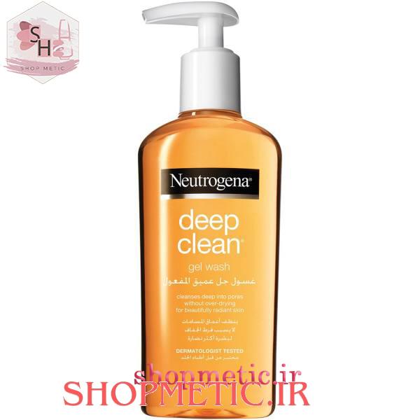 ژل شست و شوی صورت نوتروژینا مدل Deep Clean — تصویر ۲