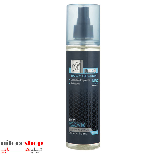 بادی اسپلش مردانه مای مدل Icy Wave حجم 220 میلی لیتر — تصویر ۲