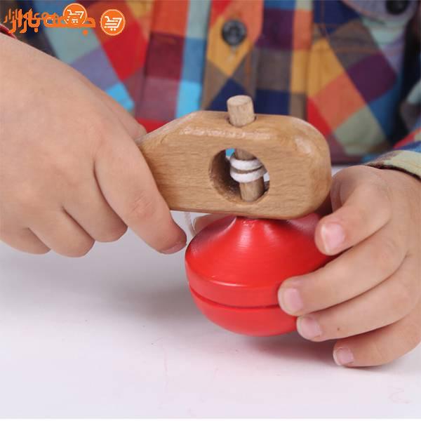 فرفره اسباب بازی چوبین — تصویر ۵