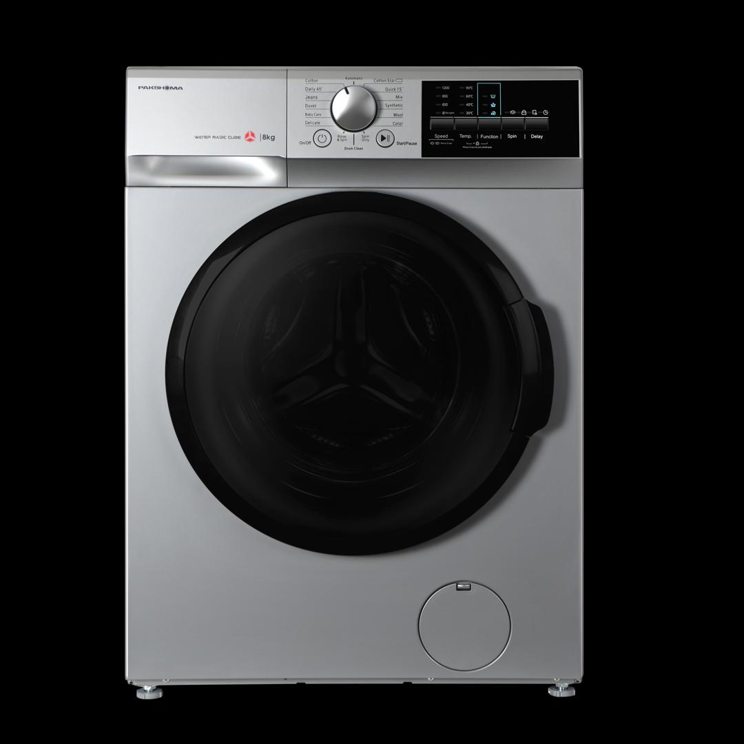 ماشین لباسشویی پاکشوما 8 کیلویی فایتر fighter مدل UWF-20801W