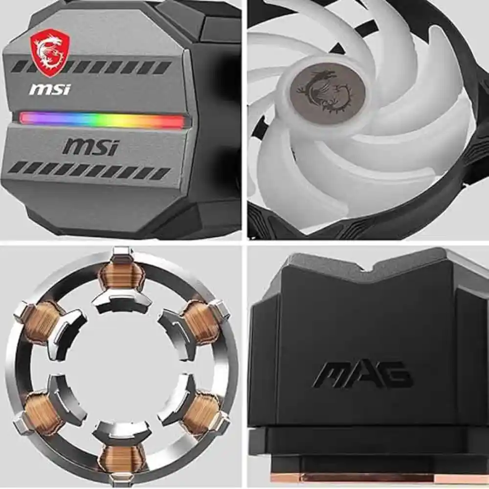 خنک‌کننده مایع ام اس ای MSI MAG CORELIQUID M240 — تصویر ۳