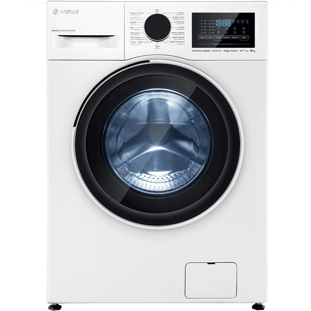 ماشین لباسشویی اسنوا ۸ کیلویی آریان ARIYAN مدل SWM-A81W