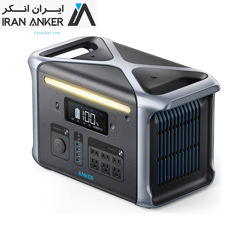 نیروگاه همراه انکر Anker 757 Portable Power Station (PowerHouse 1229Wh) – مدل A1770 — تصویر ۲