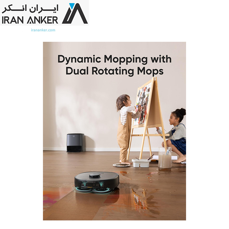 جاروبرقی هوشمند انکر Eufy RoboVac X9 Pro ACS -مدل T2320 — تصویر ۸