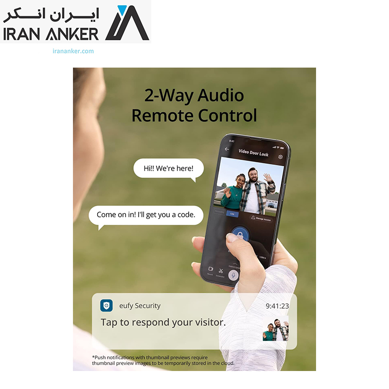 قفل هوشمند امنیتی یوفی انکر Anker Eufy Security Video Smart Lock مدل T8530 — تصویر ۵