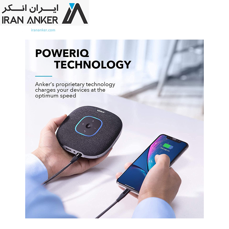 اسپیکرفون بلوتوثی انکر PowerConf S3 Speakerphone مدل A3302 — تصویر ۸