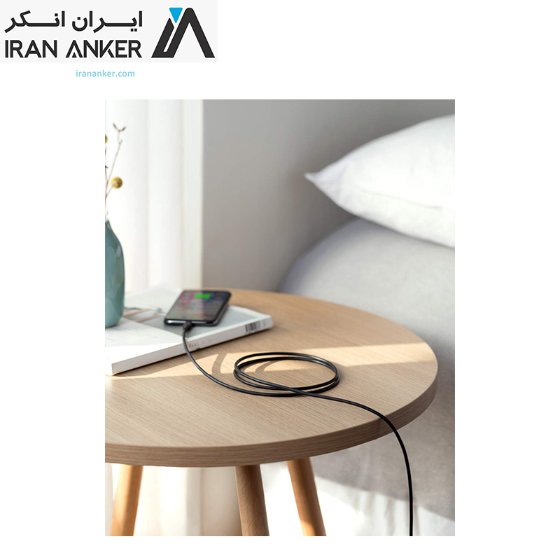 کابل انکر Anker 321 USB-C to Lightning طول 90 سانتی متر مدل A8632 — تصویر ۴