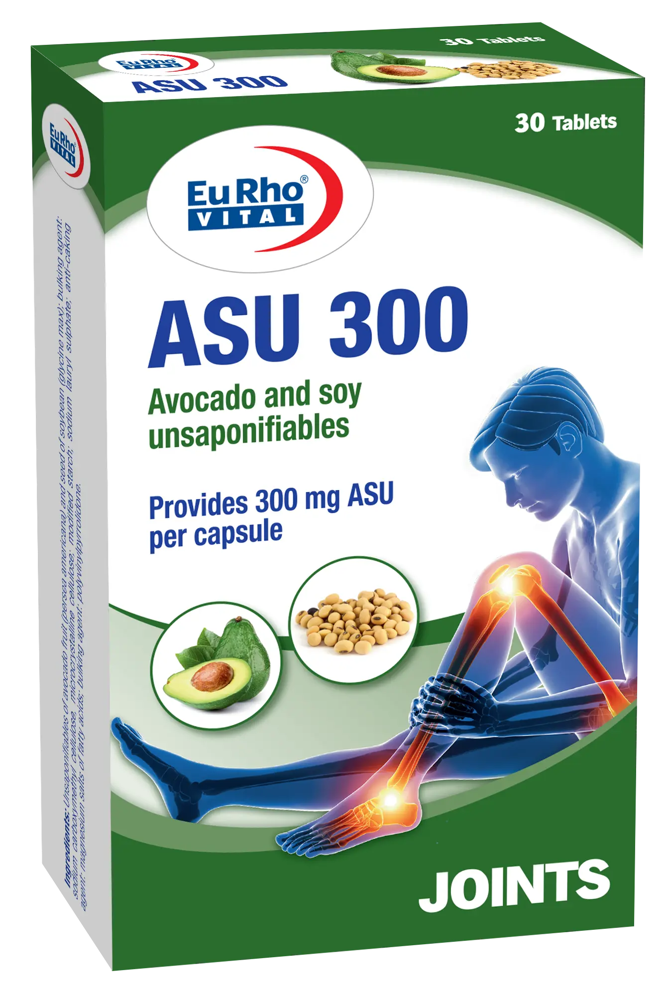 قرص آسو 300 تعداد 30 عدد یوروویتال