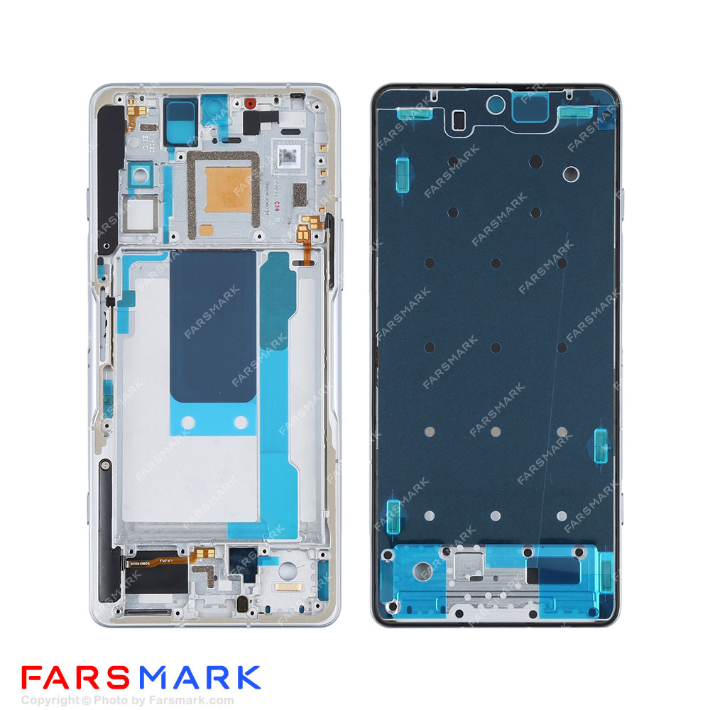 قاب و شاسی کامل گوشی شیائومی Xiaomi 11T Pro به همراه درب پشت — تصویر ۲