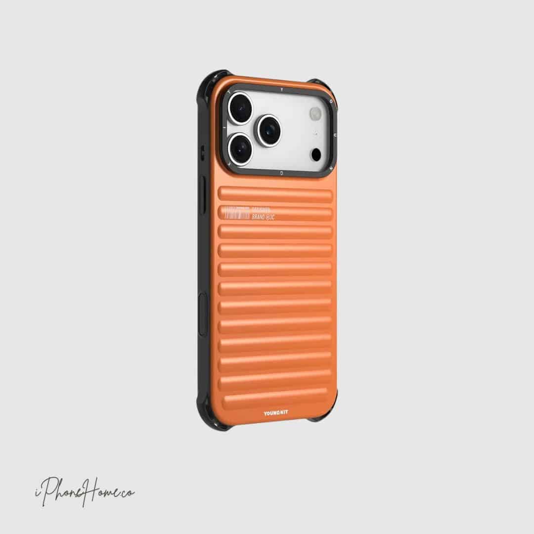 قاب یانگ کیت True Color Magnetic نارنجی Iphone 17 Pro (8669)