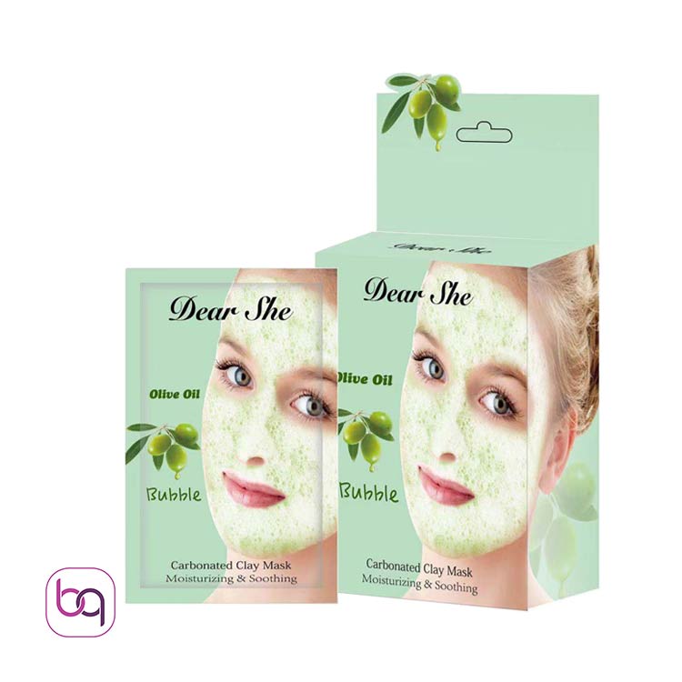 ماسک حبابی صورت زیتون دیرشی بسته 10 عددی