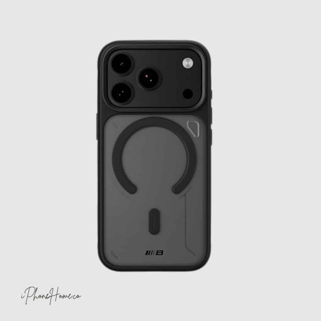 قاب بلو مدل Frosted Heat Dissipation مگ سیف مشکی iPhone 17 Pro Max (8801)