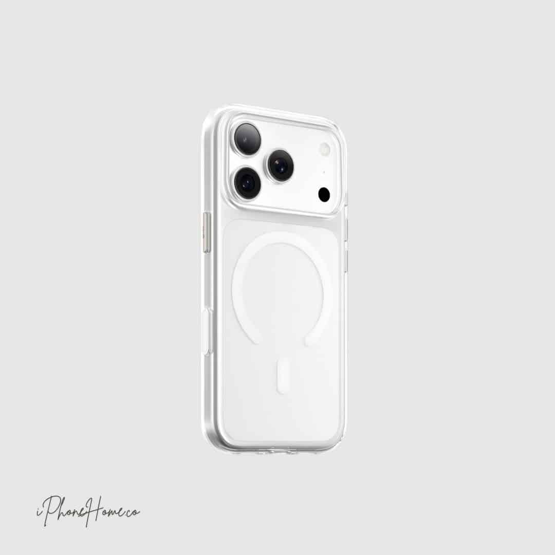 قاب بلو Crystal Drop Resistance مگ سیف شفاف مناسب iPhone 17 Pro (8784)