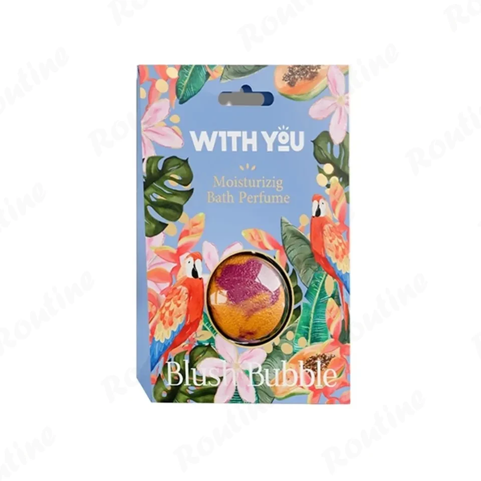 بمب حمام رطوبت‌رسان ویت‌یو مدل بلاش بابل (Blush Bubble) — تصویر ۲