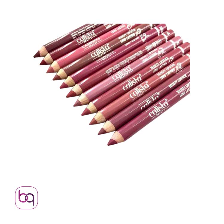 رژ لب مدادی کالیستا بیوتی Calista beauty پک 12 عددی — تصویر ۲